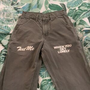 Ghosted Garments Lonely Ghost carhartt cargo pants TMWYGL